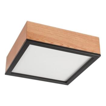  Mennyezeti lámpa OAK SQUARE 2xE27/15W/230V 31x31 cm tölgy/fekete  kép
