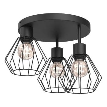  Mennyezeti lámpa PARKLA 3xE27/15W/230V fekete  kép