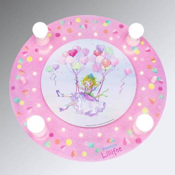 mennyezeti lámpa Princess Lillifee kerek LED-ekkel kép