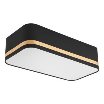  Mennyezeti lámpa SIRJA SQUARE STRIPE 2xE27/15W/230V fekete/arany  kép