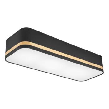  Mennyezeti lámpa SIRJA SQUARE STRIPE 3xE27/15W/230V fekete/arany  kép