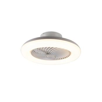 Mennyezeti ventilátor fehér 55,5 cm LED-del, fényerőszabályzóval és távirányítóval - Clima kép