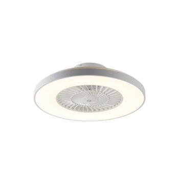 Mennyezeti ventilátor fehér csillag effektussal 60cm LED-del, fényerőszabályzóval és távirányítóval - Climo kép