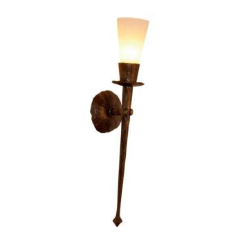Menzel Chateau - kovácsolt fali fáklya 60 cm kép