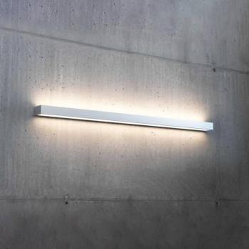 Mera LED fali lámpa, szélesség 120 cm, alumínium, 3,000K kép