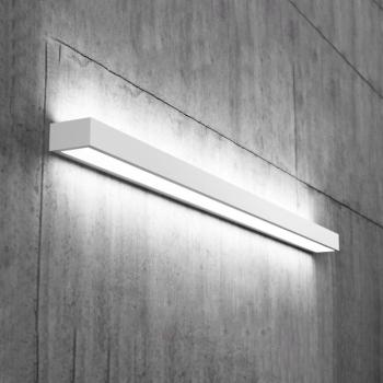 Mera LED fali lámpa, szélesség 120 cm, fehér, 4,000K kép