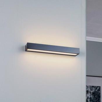 Mera LED fali lámpa, szélesség 40cm, fekete, 4000K kép