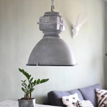 Mexlite Densi függőlámpa, szürke, Ø 47 cm, fém kép