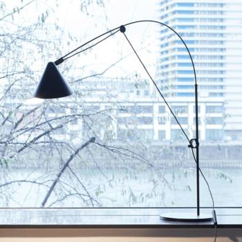 midgard LED asztali lámpa AYNO S, fekete/fekete 2,700 K 76 cm kép