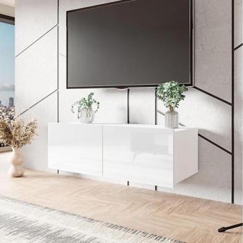 MIRJAN 24 Faliszekrény CALABRINI 34x105 cm fehér  kép