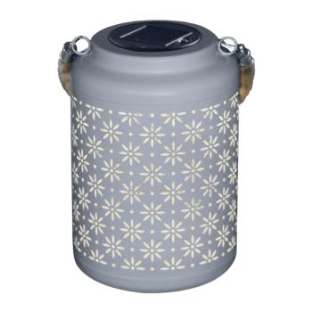 Modee Lighting LED Szolár Napelemes Lámpás LT005W (H26x17x17cm) fehér kép