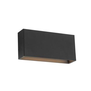 Modern fali lámpa antracit színben, beépített LED-del, IP54 - Spector kép
