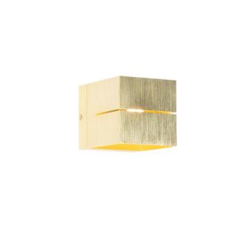 Modern fali lámpa arany 9,7 cm - Transfer Groove kép