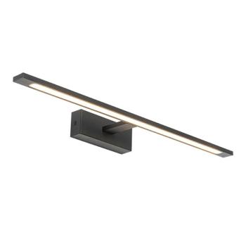 Modern fali lámpa fekete 62 cm LED-del IP44 - Jerre kép