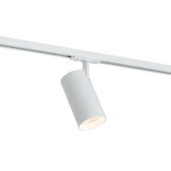 Modern fehér spotlámpa 1 fázisú sínrendszerhez LED-del - Iconic Mark kép