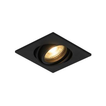 Modern fekete beépített reflektor állítható - Club kép