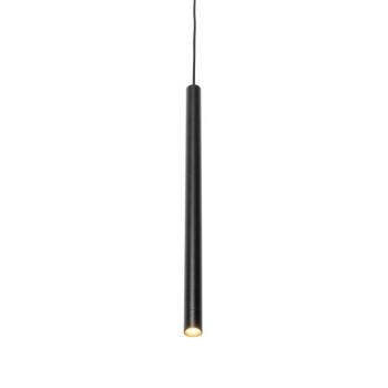 Modern fekete függőlámpa 1 fázisú sínrendszerhez - Iconic Frini kép