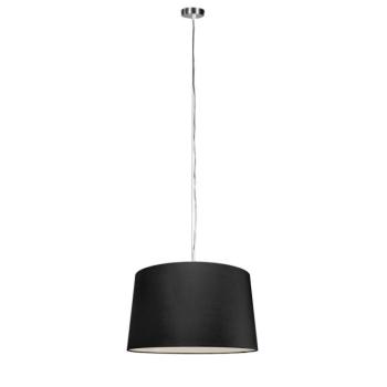 Modern függőlámpa acélból árnyékolóval 45 cm fekete - Cappo 1 kép