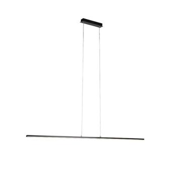 Modern függőlámpa fekete 150 cm LED-del - Banda kép