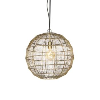 Modern függőlámpa sárgarézből 42 cm - Bolti kép