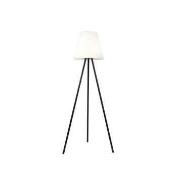 Modern kültéri állólámpa fekete IP44 LED-del, napelemes - Virginia kép