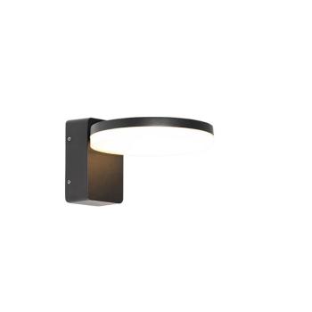 Modern kültéri fali lámpa fekete, LED-vel IP54 - Esmee kép