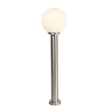 Modern kültéri lámpaoszlop acél rozsdamentes acél 100 cm - Sfera kép