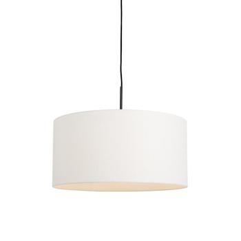 Modern lógólámpa fekete fehér árnyékolóval 50 cm - Combi 1 kép