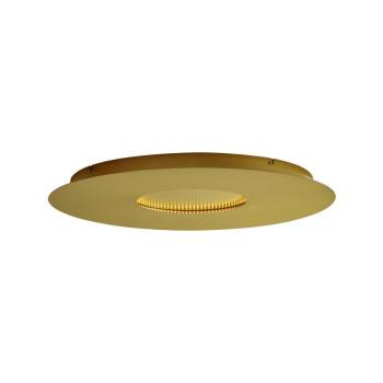 Modern mennyezeti lámpa arany 60 cm LED-del, 3 fokozatban dimmelhető - Morning kép