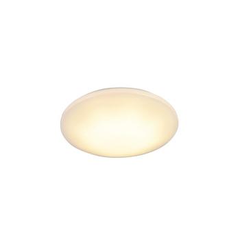 Modern mennyezeti lámpa fehér LED-del 15W IP44 - Tiho kép