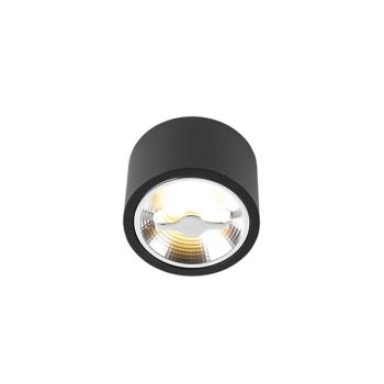 Modern mennyezeti spotlámpa fekete AR111 LED-del - Expert kép