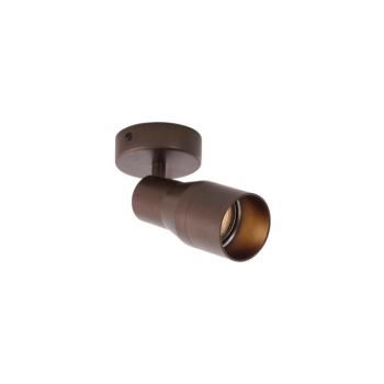 Modern mennyezeti spotlámpa sötét bronz GU10 50 mm kerek - Stanley kép