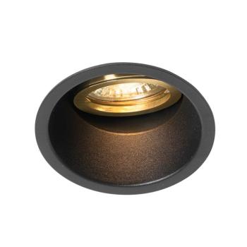 Modern süllyesztett reflektor fekete arannyal forgatható és dönthető - Alloy kép