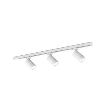 Molto Luce LED 3-fázisú sínrendszer Moove, fehér, 3-fényű. kép