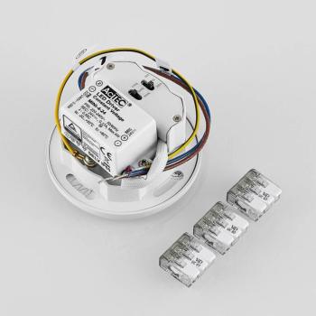 Molto Luce LED süllyesztett lámpa Wall 68 R SIna RD, fehér, alumínium, CCT kép