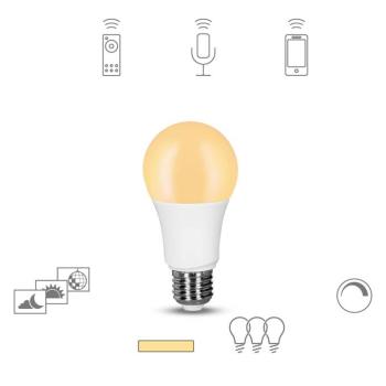 Müller Licht tint dimm. LED lámpa E27 7W 2 700 K kép