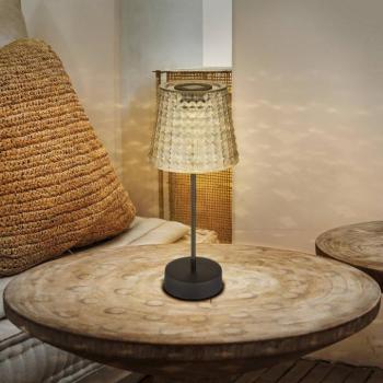 Napelemes asztali lámpa 36634-2S, 2-es fekete kép