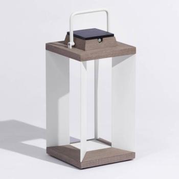 Napelemes lámpa Teckalu, Duratek/fehér, 45.5cm kép