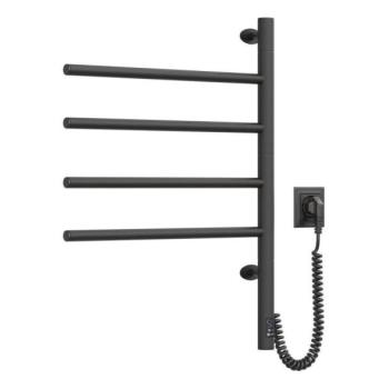 Navin Elektromos törölközőszárító, ARABESQUE 150W/230V, 64,6cm, IP44, fekete  kép