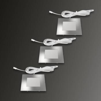 Négyzet beép. lámpa FQ 68-LED 3 sor ww kép