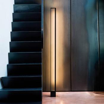 Nemo Tru LED állólámpa 2,700 K, fekete lakkozott kép