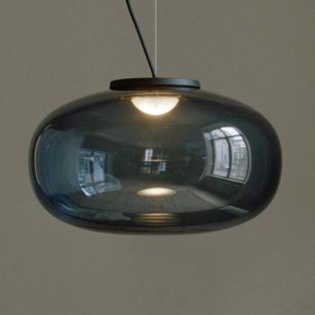 New Works Karl-Johan Nagyméretű függőlámpa, 40 cm, szürke kép