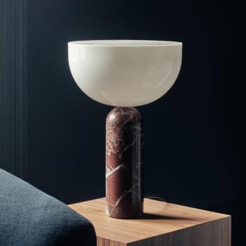 New Works Kizu nagyméretű asztali lámpa Rosso Levanto kép