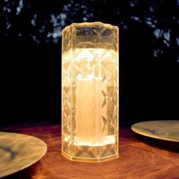 Newgarden LED-es újratölthető asztali lámpa Jack Lux, magasság 20 cm, IP54 kép
