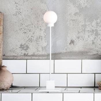 Northern asztali lámpa Snowball, fehér kép