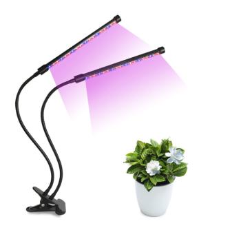 Növénynevelő LED lámpa , 2 karos , 8 Watt , USB , csiptethető , dimmelhető , időzíthető , IP44 , LEDISSIMO GROW kép