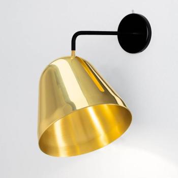 Nyta Tilt Wall Brass fali lámpa, fali csatlakozás kép