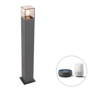 Okos álló kültéri lámpa antracit 70 cm, Wifi-vel P45 - Denmark kép