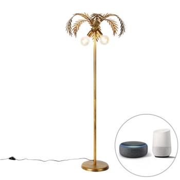 Okos állólámpa arany 156 cm 2 Wifi G95-ös izzóval - Botanica kép