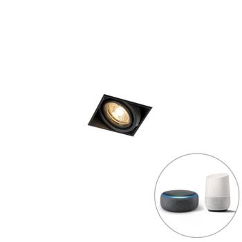 Okos beépített reflektor fekete, WiFi-vel, GU10, Trimless - Oneon 1 kép